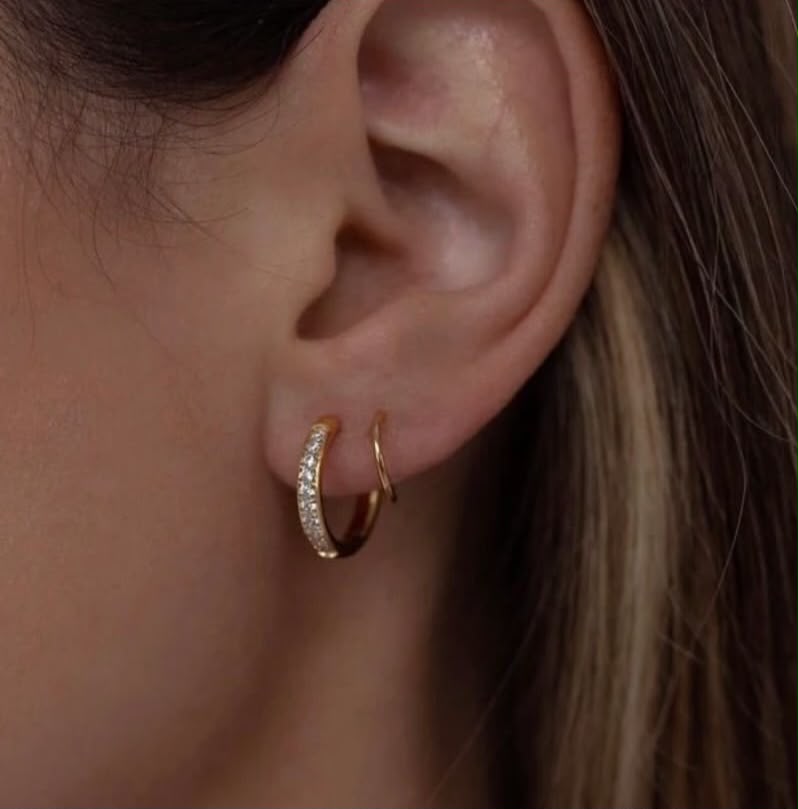 Dobule Piercing Necklace