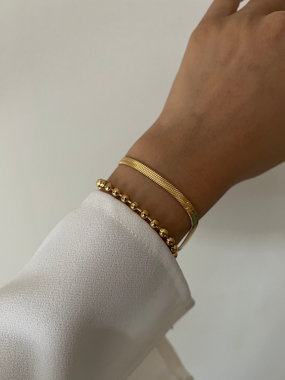 Demi Fine Beaded Chain Bracelet