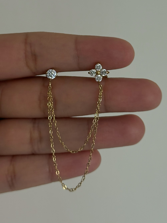 Nia Earrings (two Pieces)