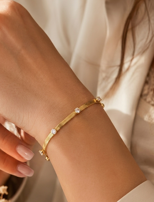 Snake chain bracelet