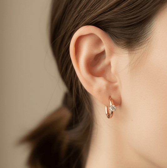 Diamond Minimal earrings
