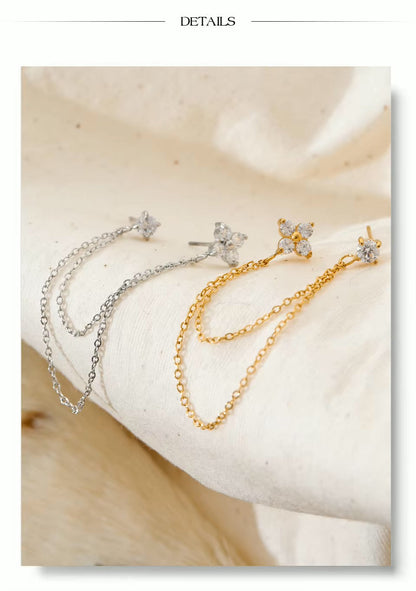 Audrey Double piercing Earrings Regular