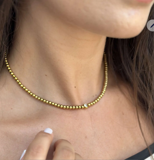 Golden Beads necklace