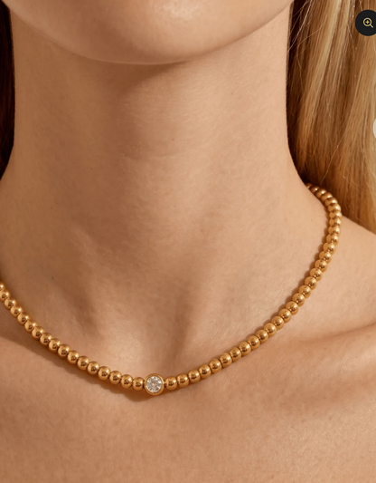 Golden Beads necklace