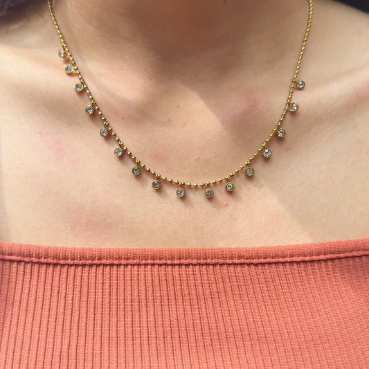 Ariana Mini Zircon  Chain
