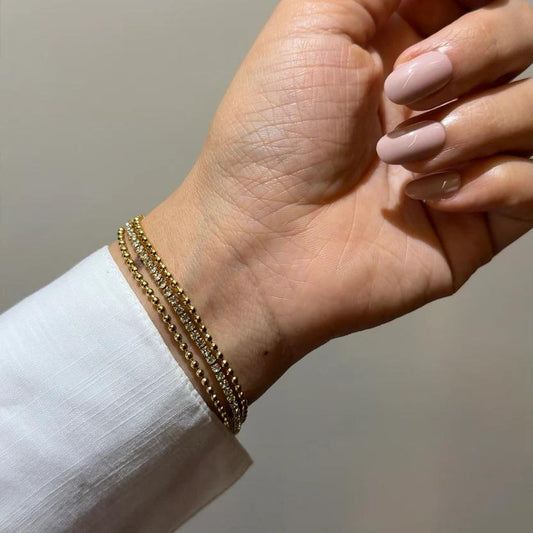 3 layered statement Bracelet