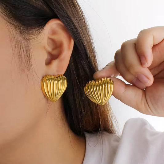 Royal Heart Earrings