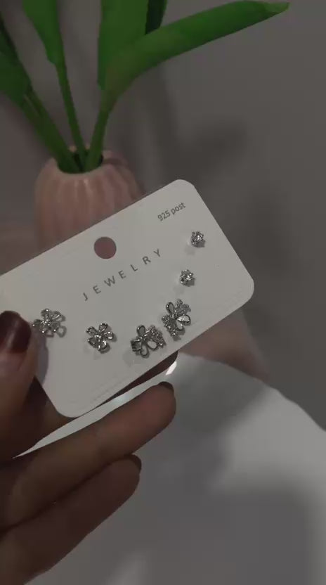 Flower Earrings Combo